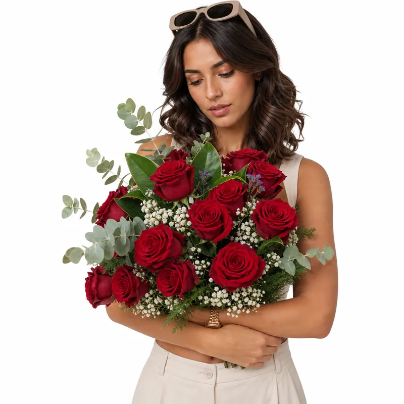 Ramo Luxury 16 Rosas Rojas